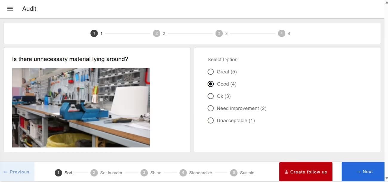 "Screenshot of dashboard having grid layout"